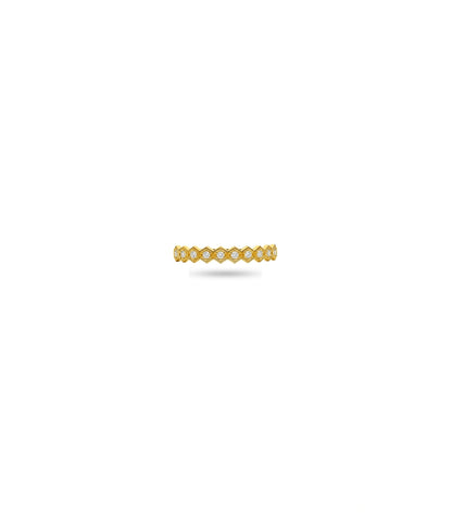 Gold Plated Everyday Minimal AD Finger Ring