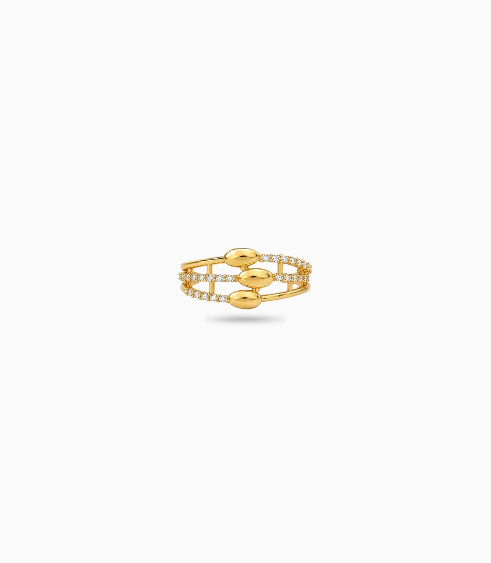 Gold Plated Party Timeless Finger Ring