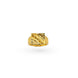 Gold Plated Festive Square Leopard Finger Ring Men
