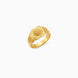 Gold Plated Festive Square Sun Finger Ring Men