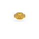 Gold Plated Festive Square Star Finger Ring Men