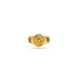 Gold Plated Festive Om Signet Finger Ring Men