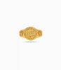Gold Plated Festive Lord Ram Finger Ring Men