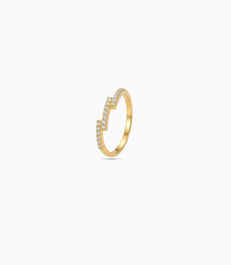 Gold Plated Everyday AD Finger Ring