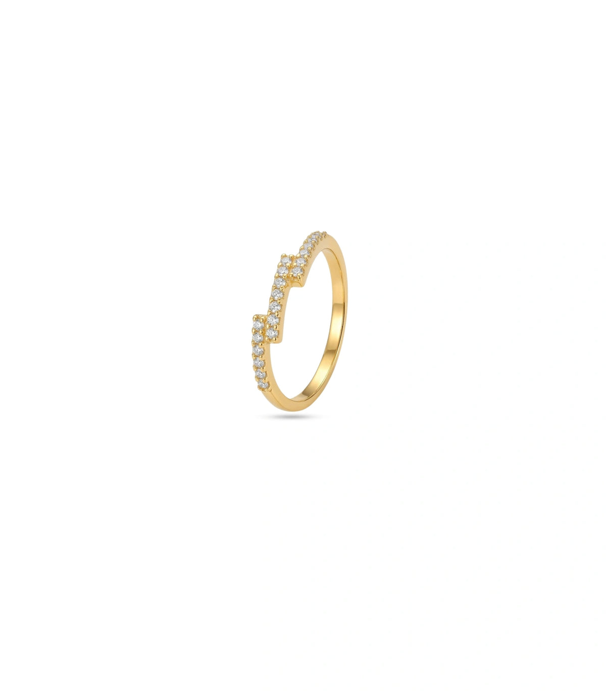 Gold Plated Everyday AD Finger Ring