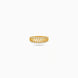 Gold Plated Party Leaf Vein Finger Ring