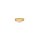 Gold Plated Party Leaf Vein Finger Ring