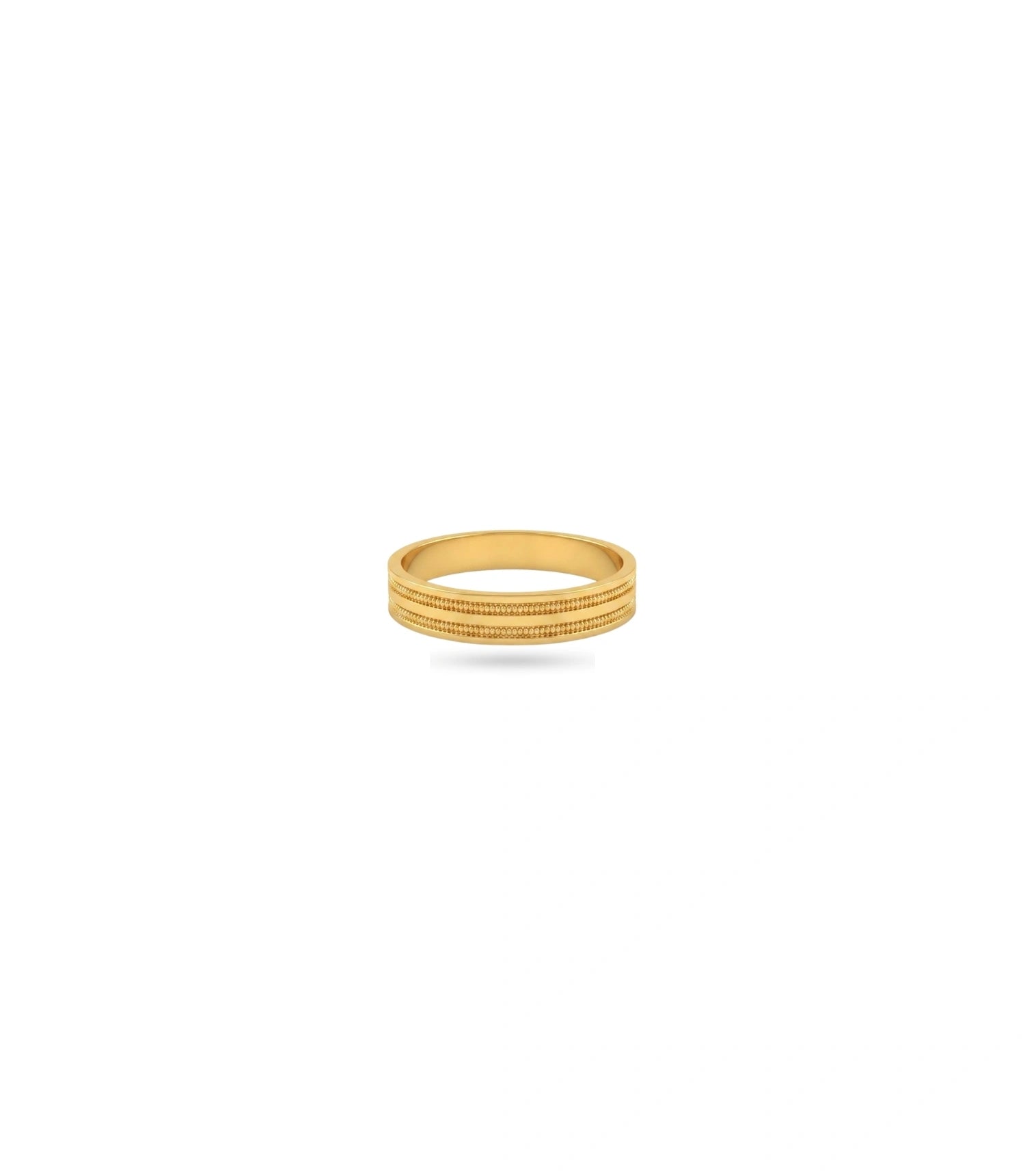 Gold Plated Office Wear No Stone Finger Ring