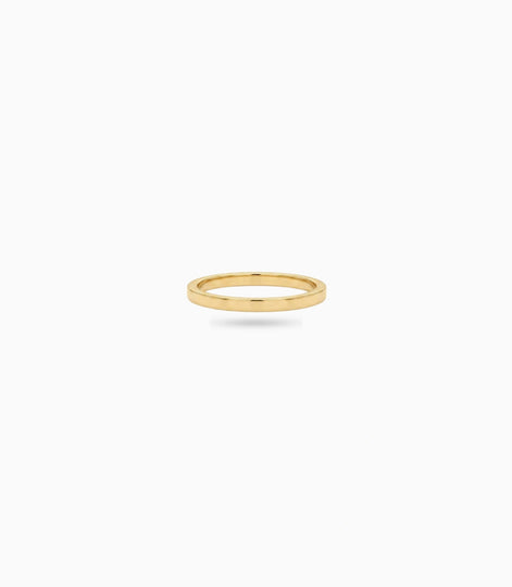 Gold Plated Everyday Sleek Finger Ring