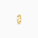 Gold Plated Party Wide Glossy Finger Ring