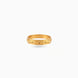 Gold Plated Party Wide Glossy Designed Finger Ring
