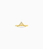 Gold Plated Party Chevron Trendy Finger Ring