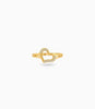 Gold Plated Party Modern Heart Finger Ring
