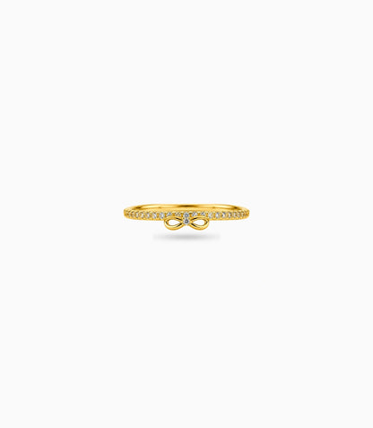 Gold Plated Party Infinity Spark Finger Ring