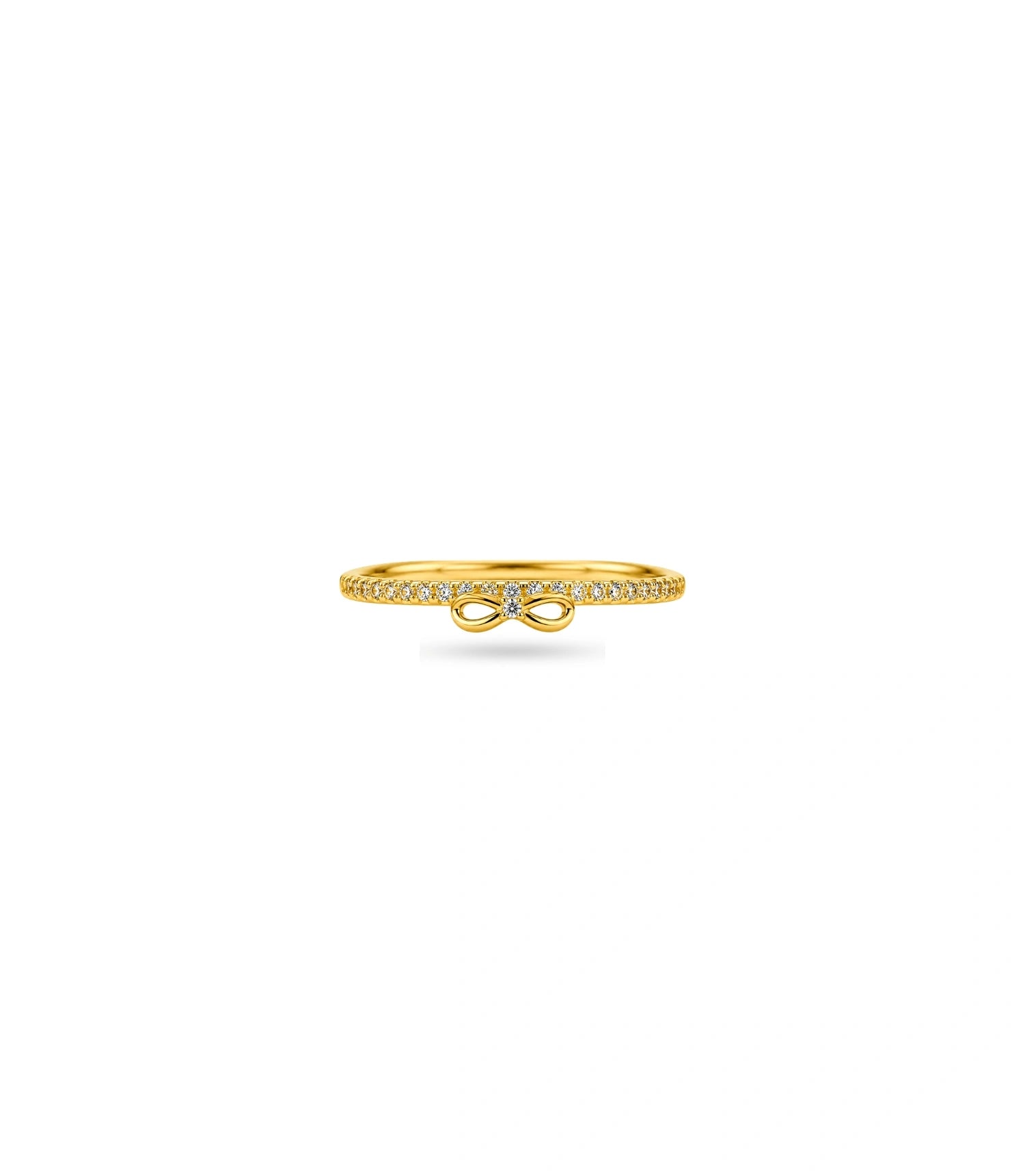 Gold Plated Party Infinity Spark Finger Ring