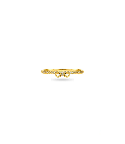 Gold Plated Party Infinity Spark Finger Ring