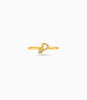 Gold Plated Party Filling Heart Finger Ring
