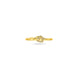 Gold Plated Party Connected Heart Finger Ring