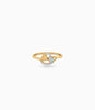 Gold Plated Party Locking Heart Finger Ring