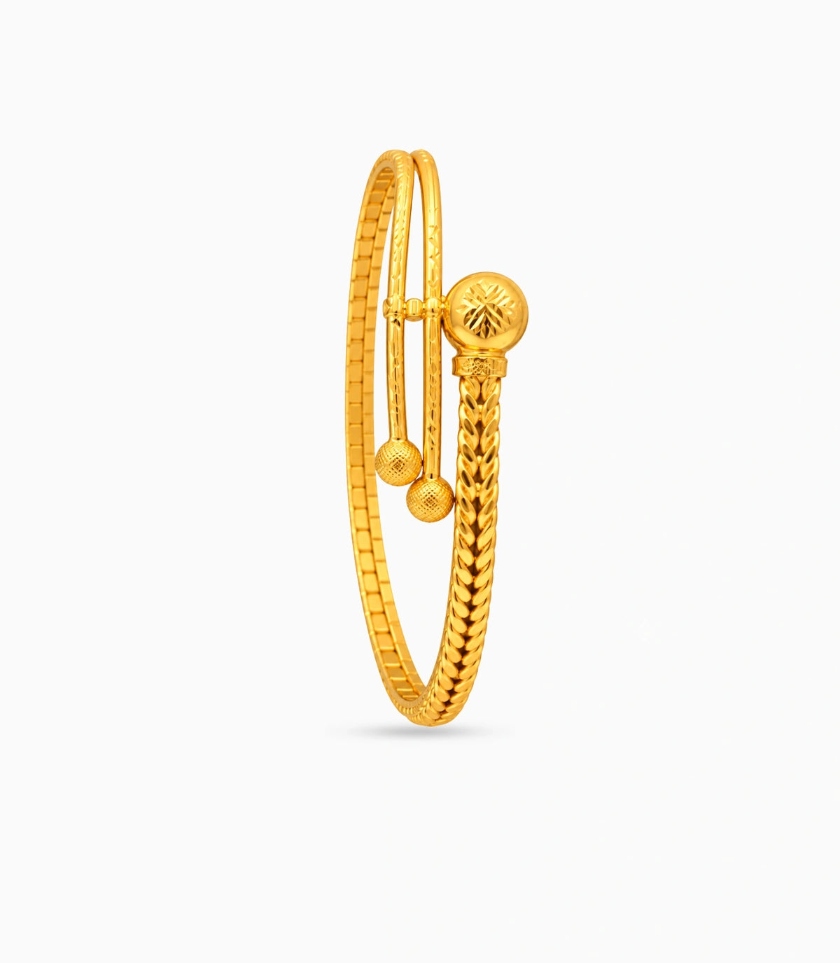 Gold Plated Timeless Single Bangle