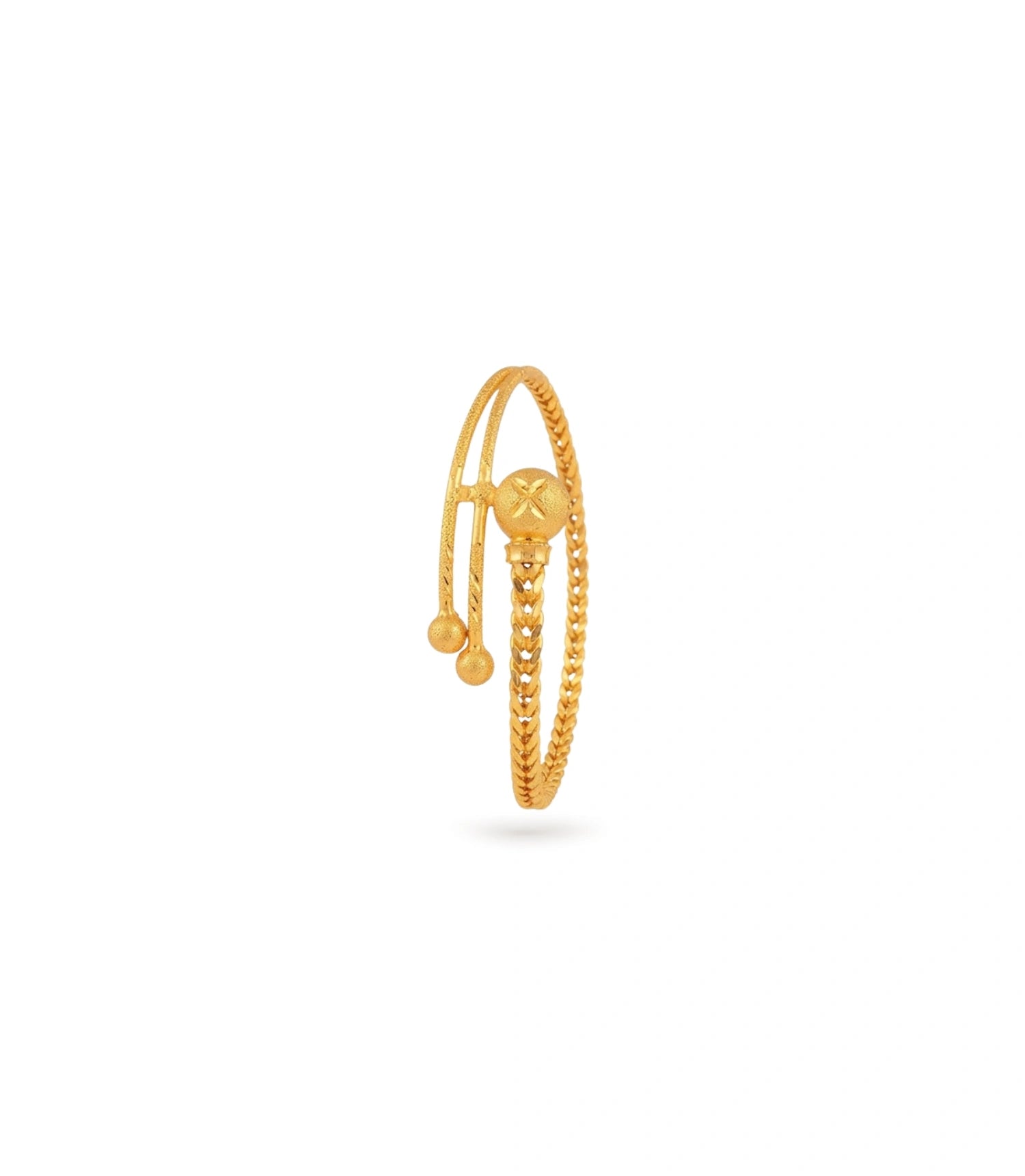 Gold Plated Timeless Single Bangle