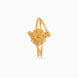 Gold Plated Floral Traditional Single Bangle