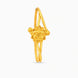 Gold Plated Floral Traditional Single Bangle