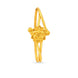 Gold Plated Floral Traditional Single Bangle