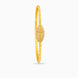 Gold Plated Textured Single Bangle