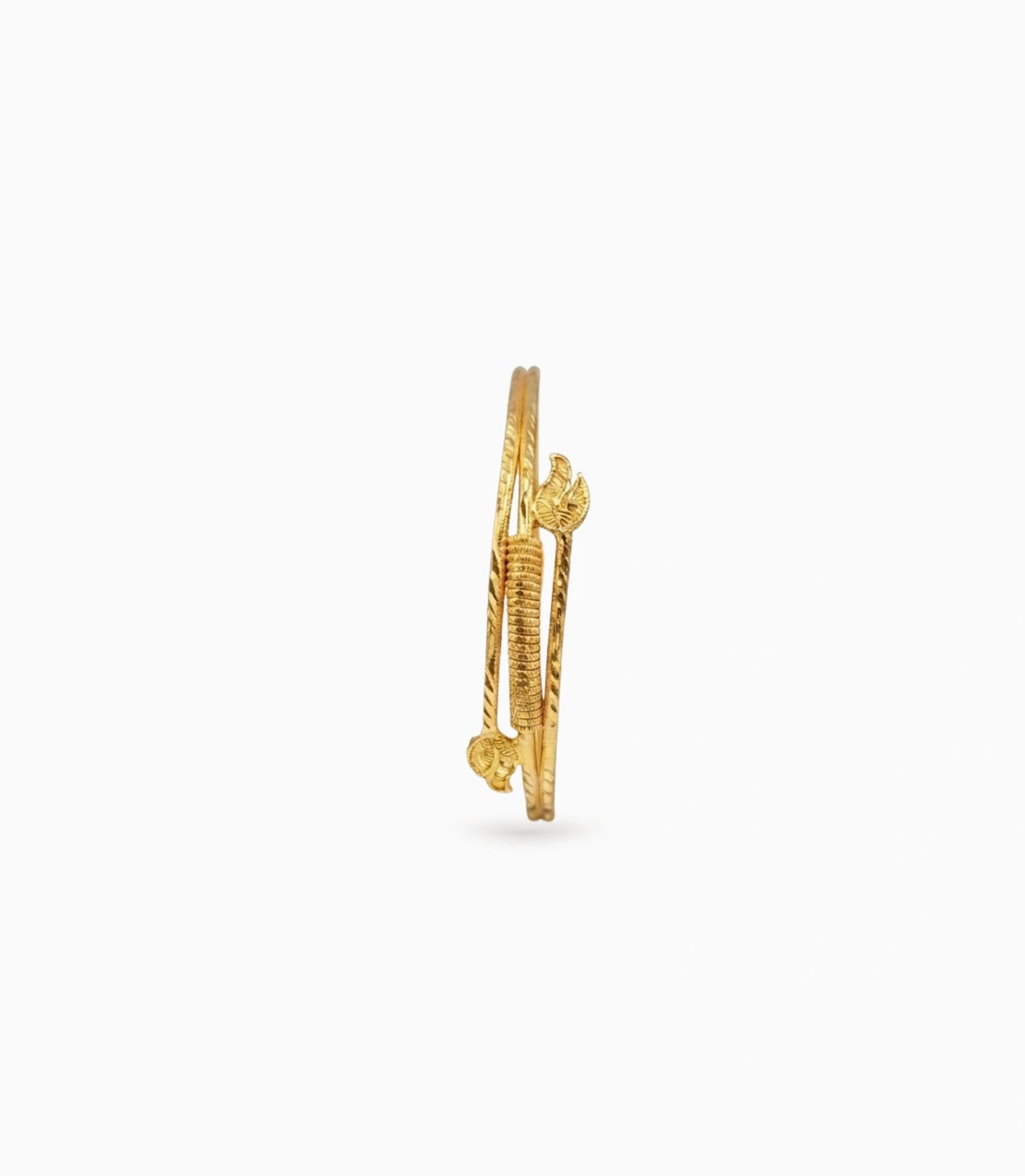 Gold Plated Classic Grace Single Bangle