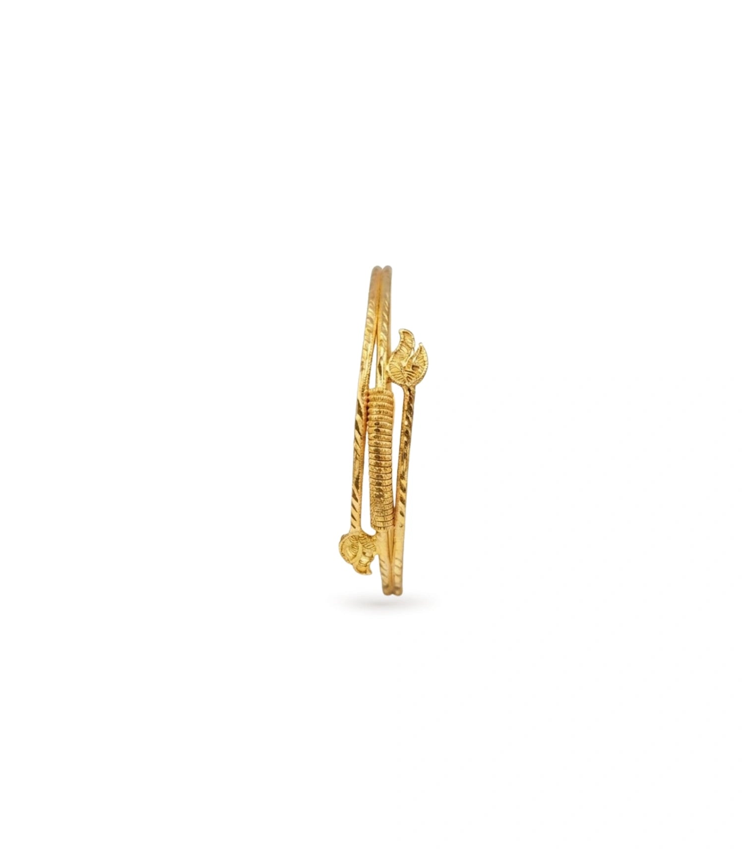 Gold Plated Classic Grace Single Bangle