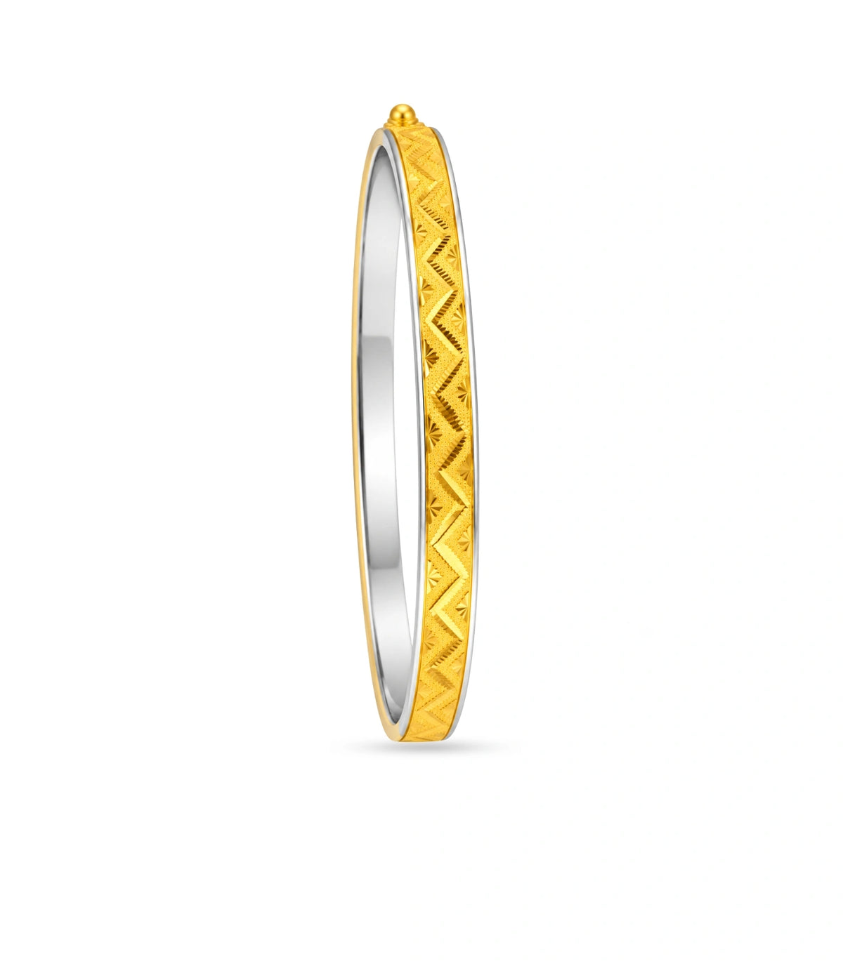 Gold Plated Traditional Grace Single Bangle