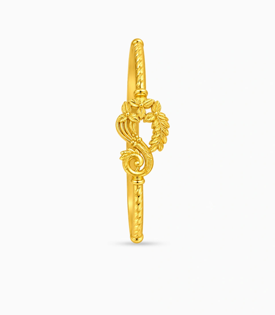 Gold Plated Signature Grace Single Bangle