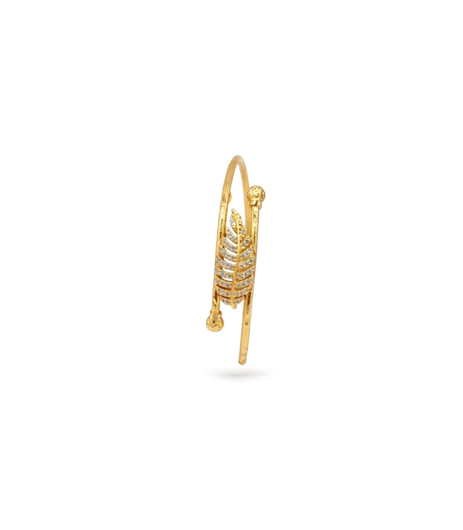 Gold Plated Premium Grace Single Bangle