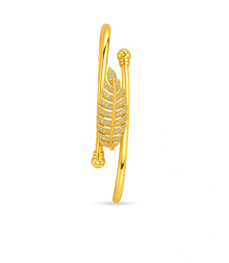 Gold Plated Premium Grace Single Bangle