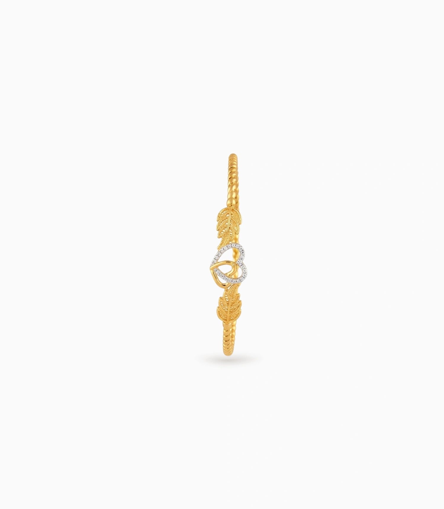 Gold Plated Classic Radiance Single Bangle