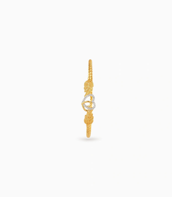 Gold Plated Classic Radiance Single Bangle
