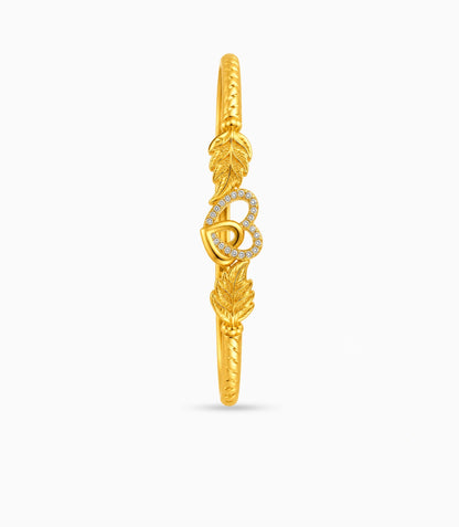 Gold Plated Classic Radiance Single Bangle