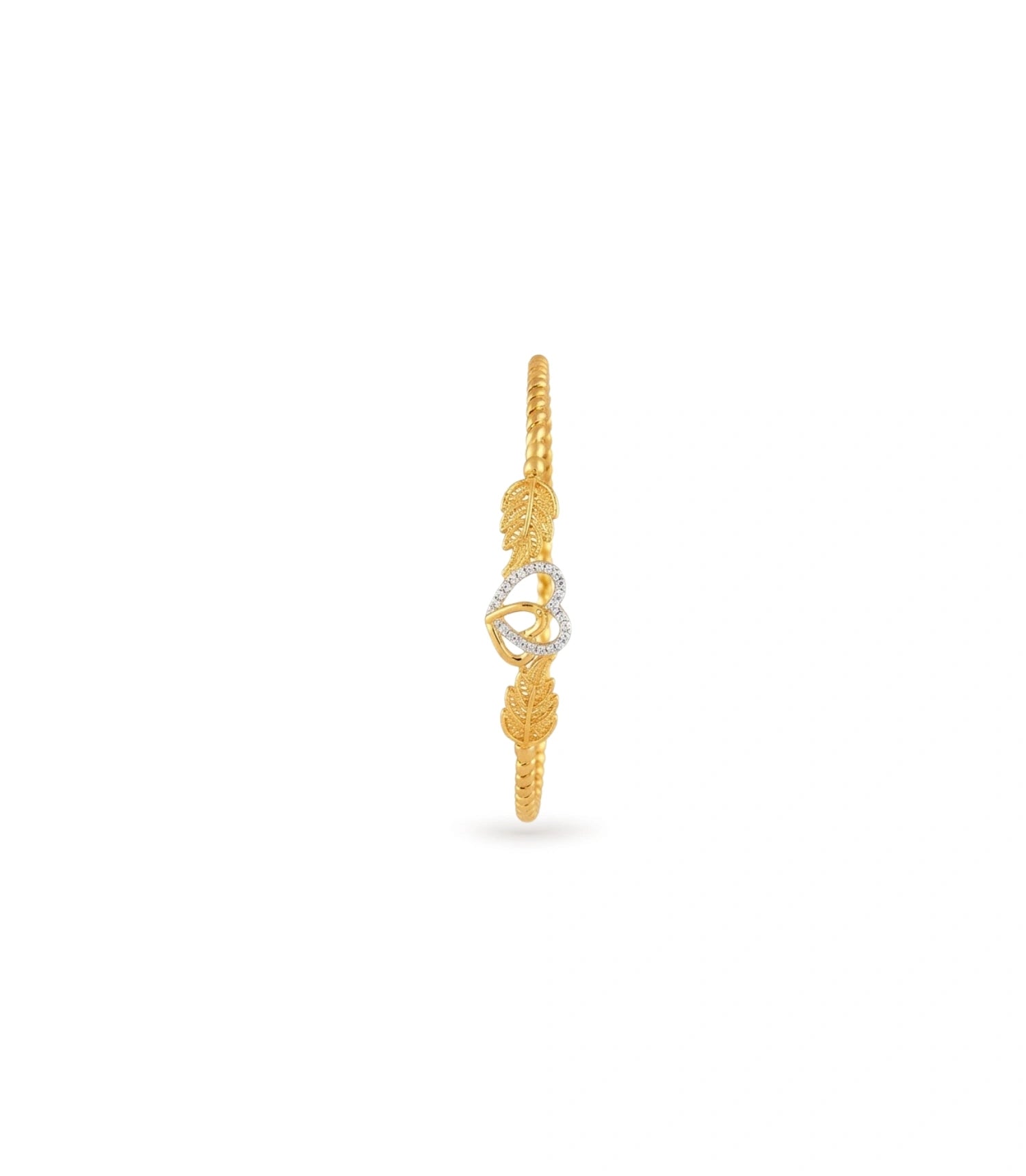 Gold Plated Classic Radiance Single Bangle