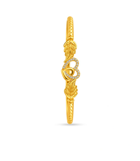 Gold Plated Classic Radiance Single Bangle