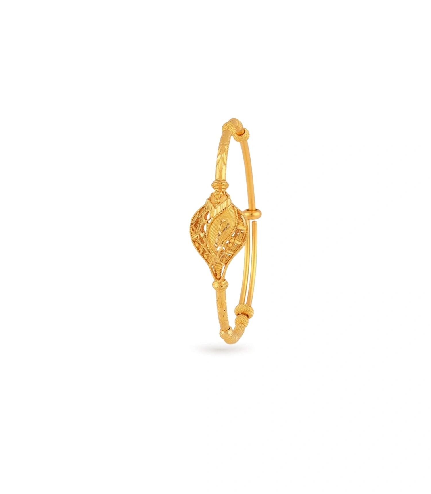 Gold Plated Classic Elegance Single Bangle