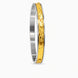 Gold Plated Contemporary Grace Single Bangle