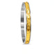 Gold Plated Contemporary Grace Single Bangle