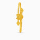 Gold Plated Designer Charm Single Bangle