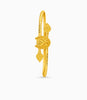 Gold Plated Designer Charm Single Bangle