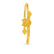 Gold Plated Designer Charm Single Bangle