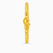 Gold Plated Peacock Design Single Bangle