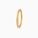 Gold Plated Lightweight Single Bangle