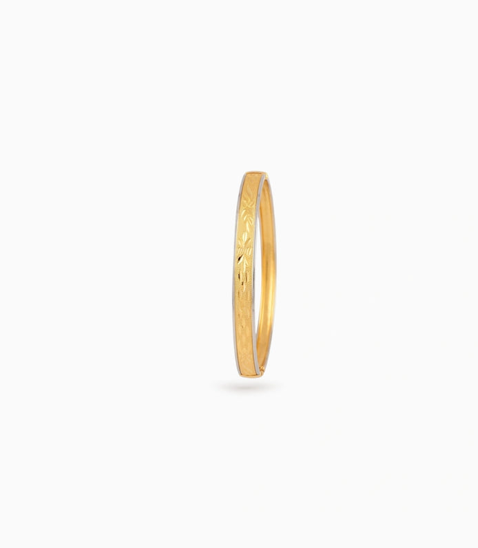 Gold Plated Royal Grace Single Bangle