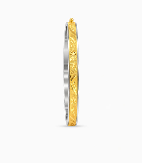 Gold Plated Golden Radiance Single Bangle